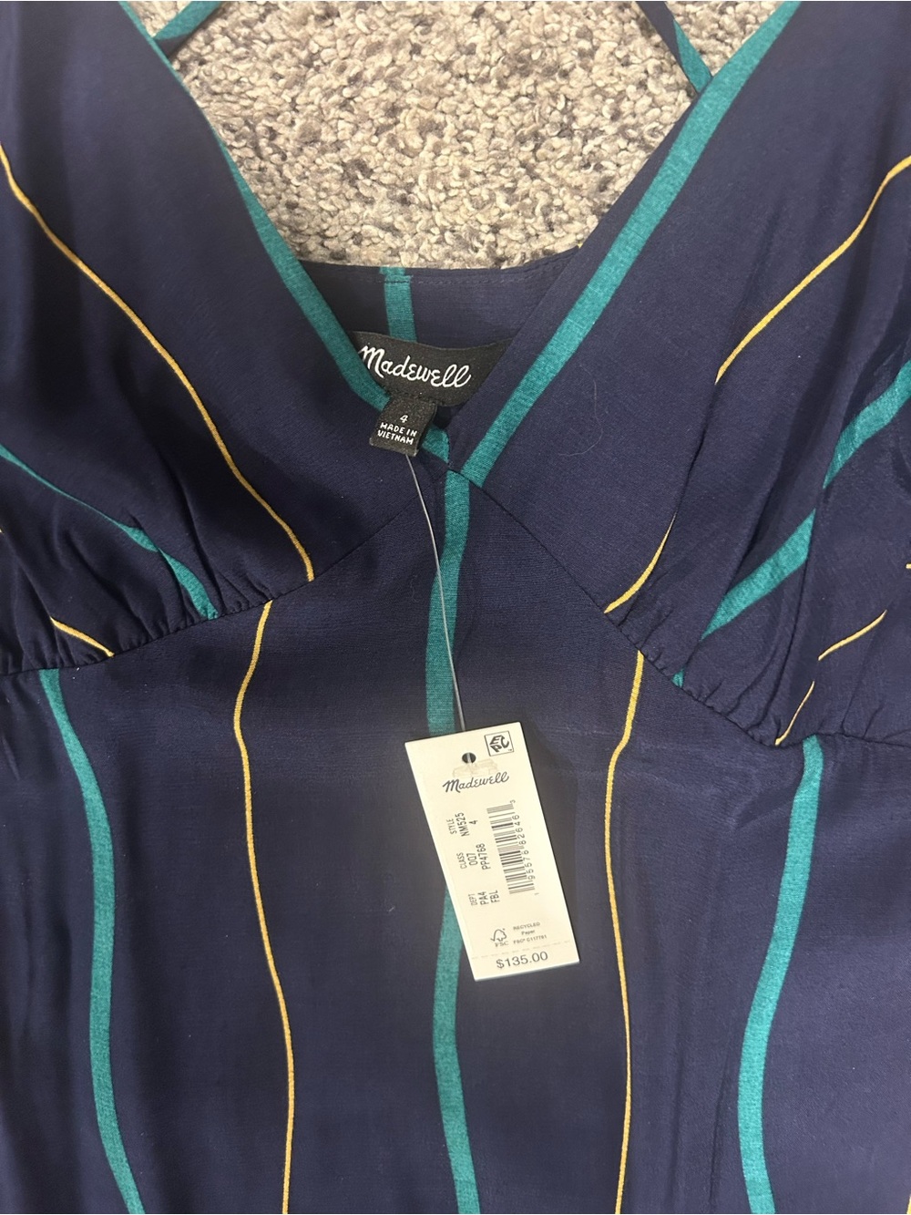 Madewell The Layton Midi Slip Dress NWT - Picture 6 of 6